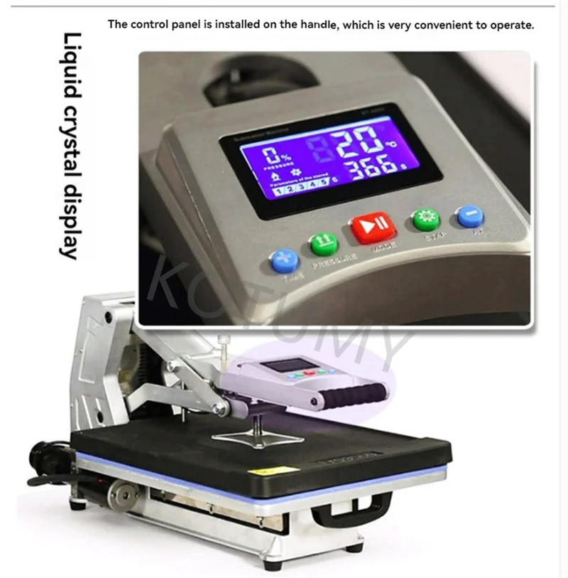 ST-4050A Hydraulic Drawable Heat Press Stable Integrated Frame For Global Apparel Printing Equipment Dealers Bulk Wholesale