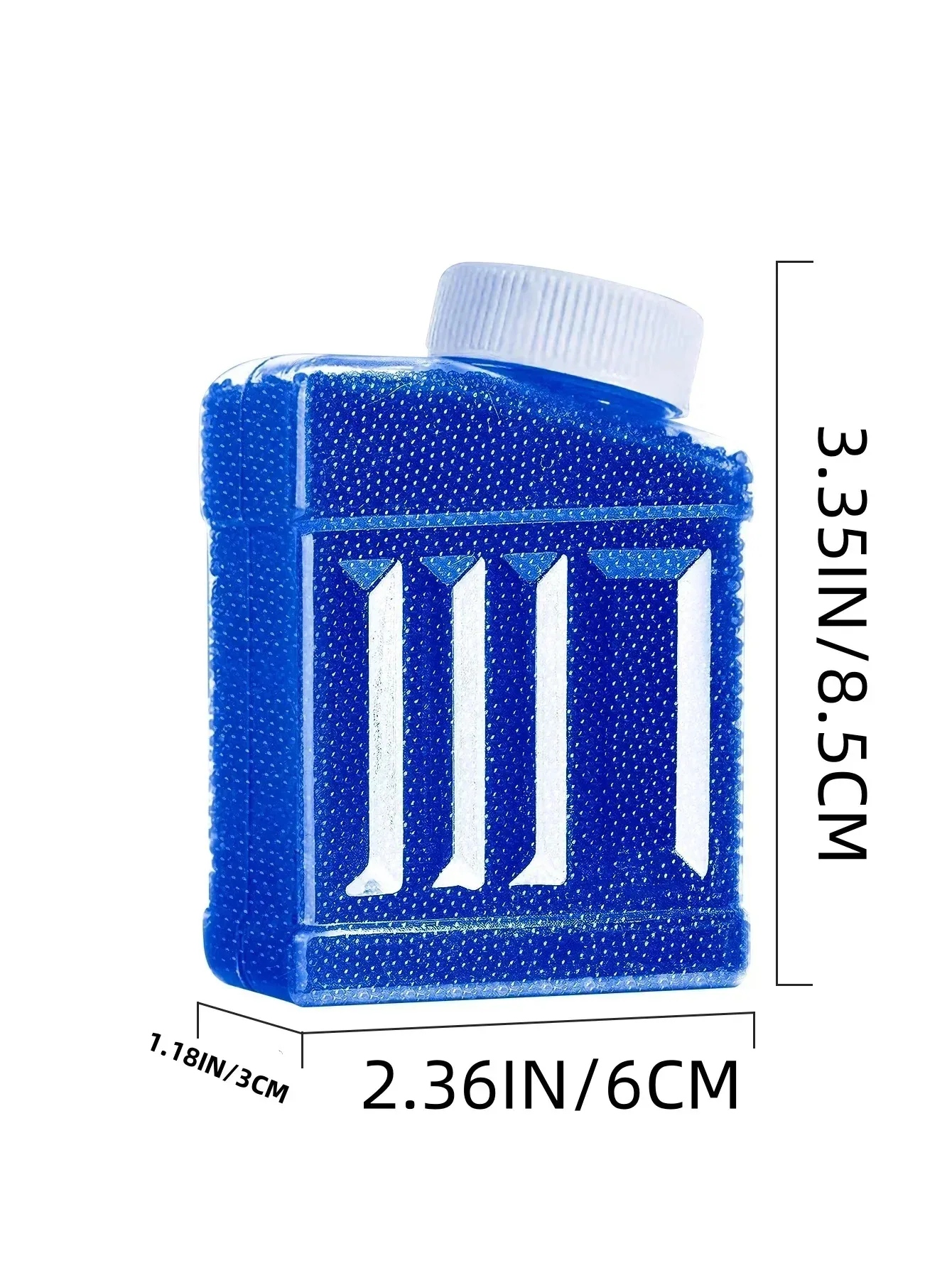 50000 قطعة 7-8 مللي متر الناسف هلام بندقية الذخيرة ل غلوك مسدس لعبة البنادق كرة ماء الخرز AK47 Gelblast M416 #1