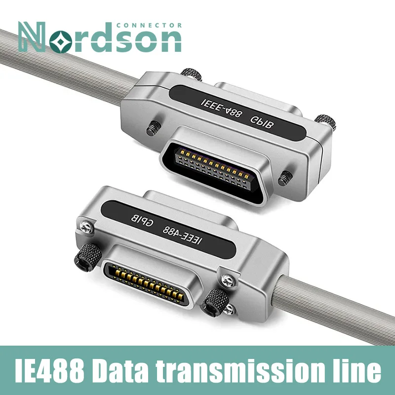 1/3/8M IEEE488 GPIB Industrial Control Data Cable ieee488 Data Transmission Line gbip Cable Terminals PCI Industrial Control Bus