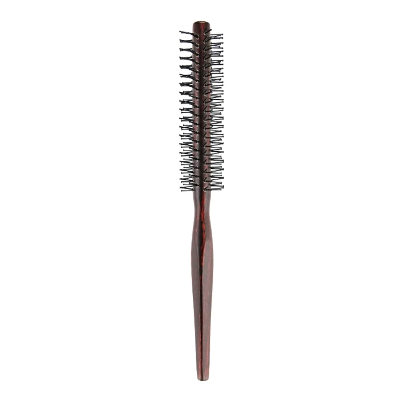 Nylon Round Hair Brush Anti-Static Comb Hairdressing Blow Drying to Tool