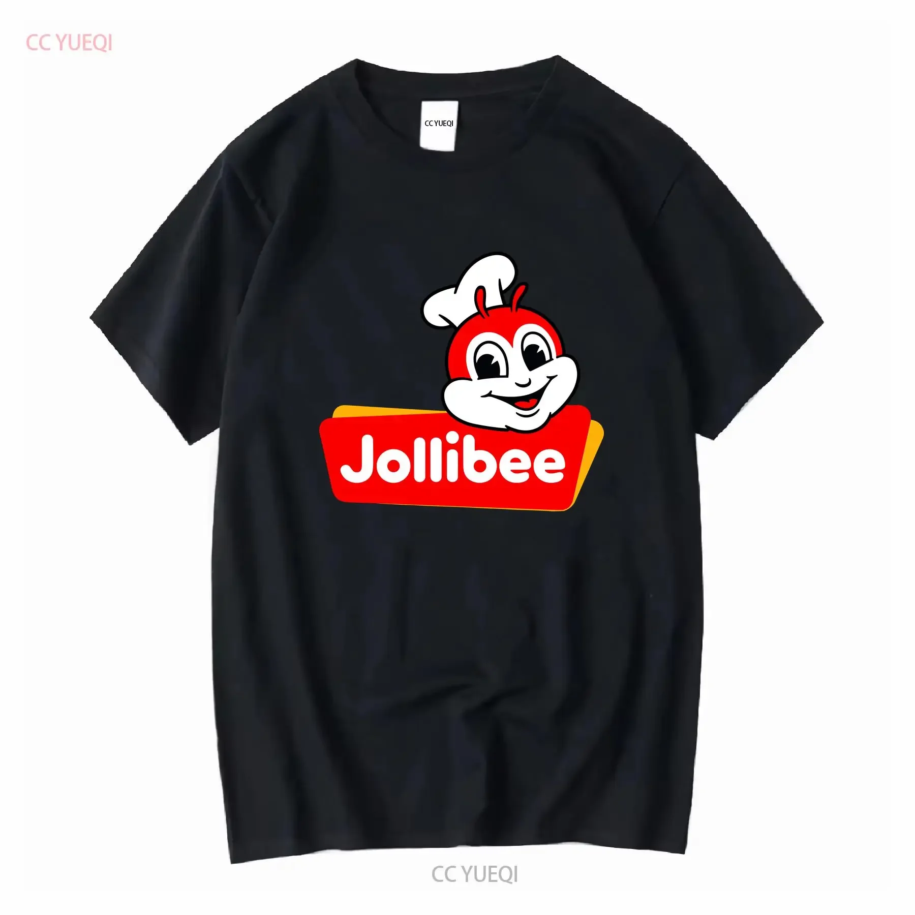 New Jollibee Logo Men's T shirt funny size S to 5XL long or short sleeves vintage Washed Versatile designer clothes