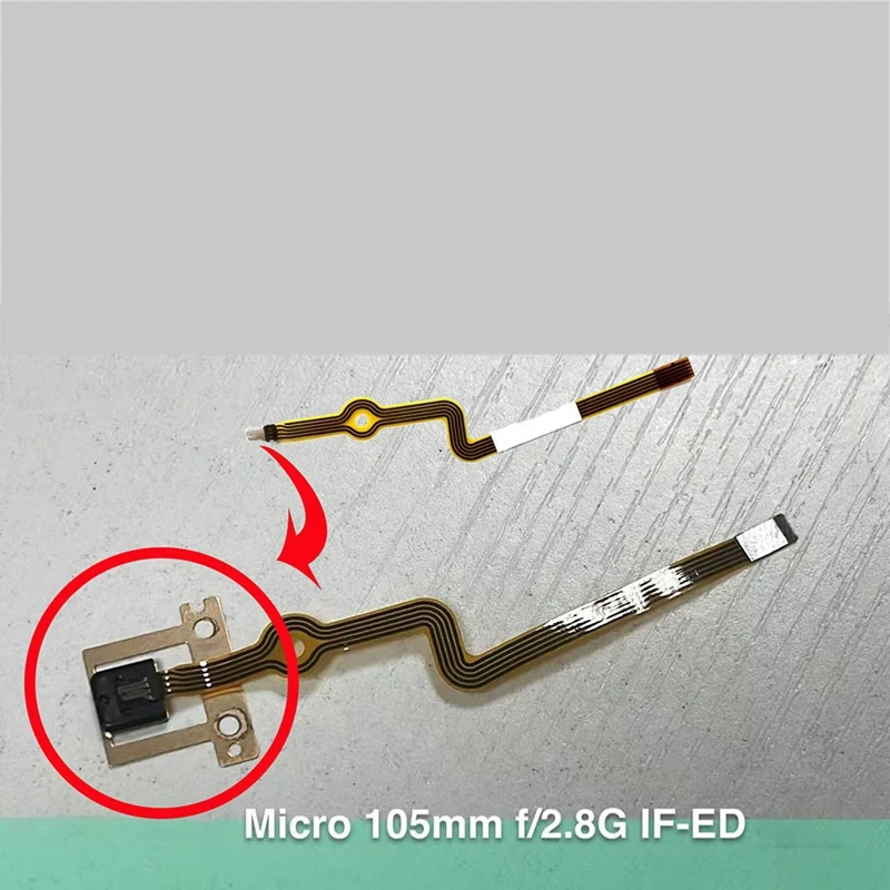 For NIKON 105 2.8G Lens Focus Sensor Cable Flex For Nikon AF-S VR Micro105mmf/2.8G IF-ED Replacement Repair Part