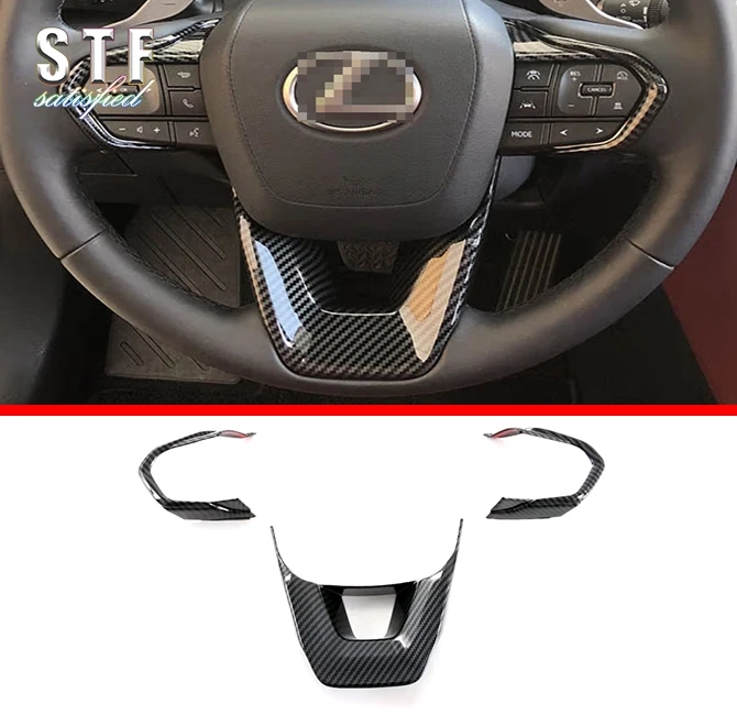 

Interior Steering Wheel Trim Cover U Shape For Lexus NX-Class AZ20 NX250 NX350 NX450 2021 2022 Car Accessories Stickers W4