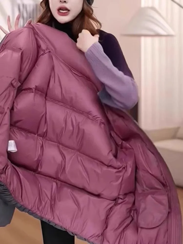 تصميم سحاب عصري طويل Sve فضفاض مناسب للأسفل سترة نسائية كاجوال من القطن Jaet النسخة الكورية ذات قصة مستقيمة #5