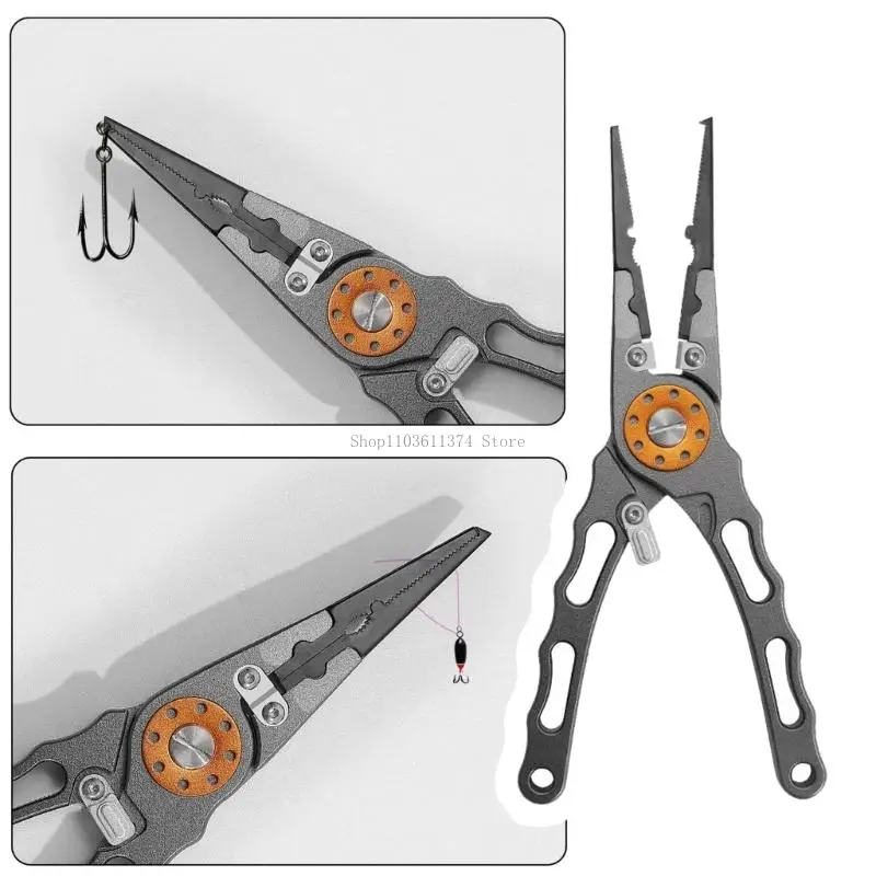 

Multifunctional Lures Pliers Convenient Lures Clip Controllers Portables Pliers for Saltwaters Freshwaters Angling