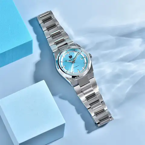 BENYAR BY5203 Watch Mechanical Wristwatch Stainless Steel Brand Watches Fashionable with Calendar Watch for Men