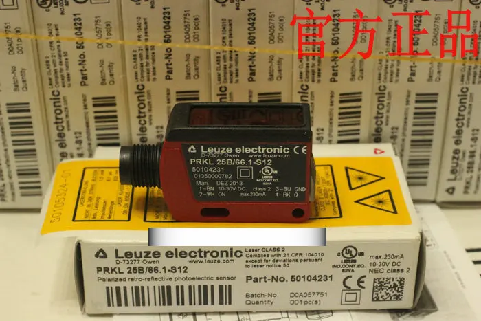 Brand New Original Packaging Genuine Laoyizhen LEUZE Sensor PRKL 25B/66.1-S12