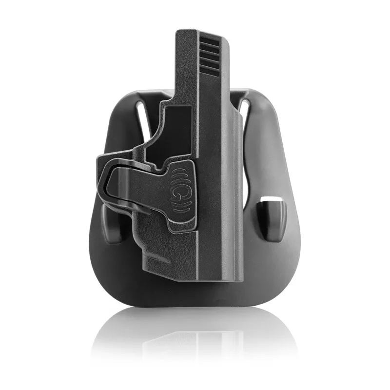 

Пластиковая стальная кобура для боди. 380 ремень на талию облегченная модульная система переноски снаряжения, подвесная кобура для правой руки, тактическое Быстрое приспособление для стрельбы