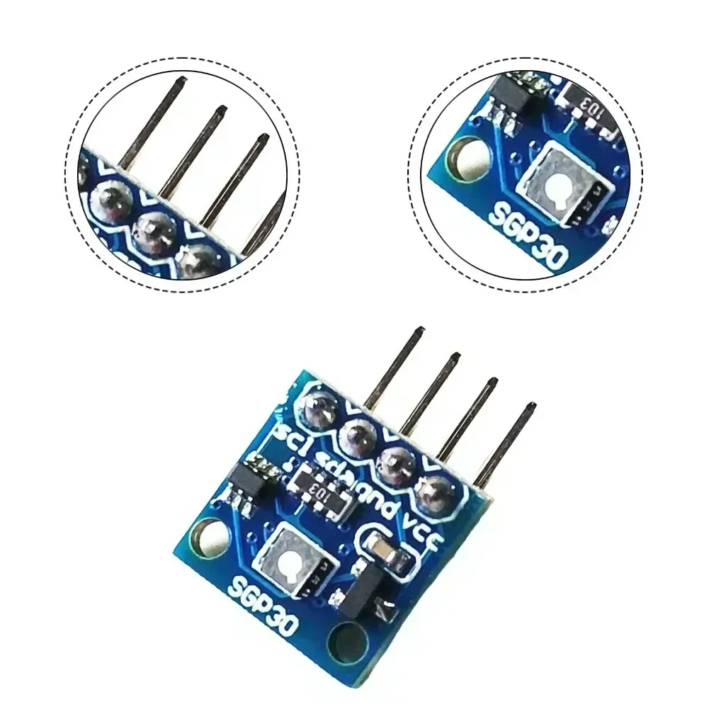 TENSTAR SGP30 Gas Sensor Module TVOC/ECO2 Indoor Air Quality Formaldehyde Carbon Dioxide Measurement Sensor Board IIC I2C Interf