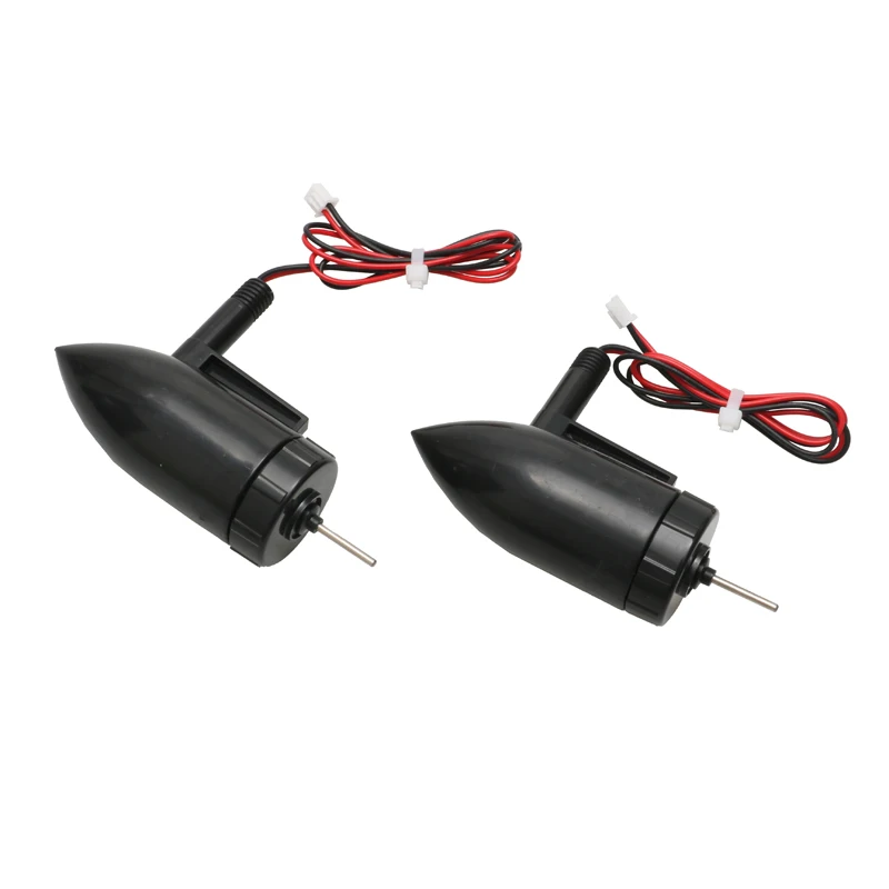 Propulsor subacuático ROV, Motor de chorro de agua de 10000 rpm con hélice de 3 aspas de 26mm, Motor cepillado 390 para barco de cebo RC de 7,4 V,
