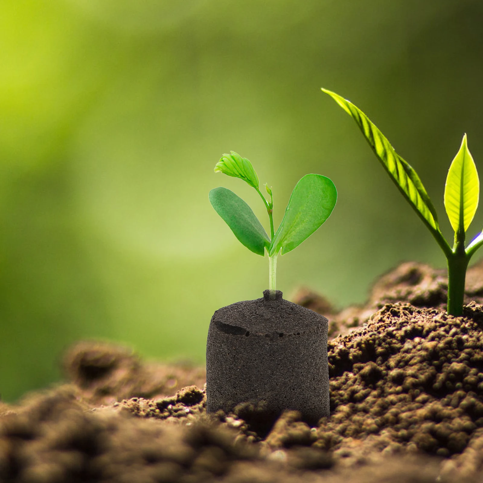 

20pcs Plant Seedling Blocks Soilless Cultivation Nutrient Compression Garden Terrace Planter Outdoor Transplanting