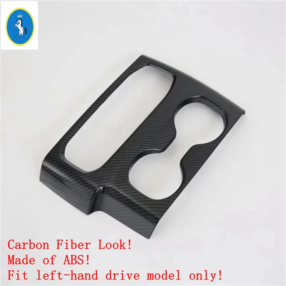 Fit For Hyundai Santa Fe 2019 - 2023 Auto Inner Middle Gear Shift Stall Paddle Water Cup Hold Cover Trim Interior Accessories