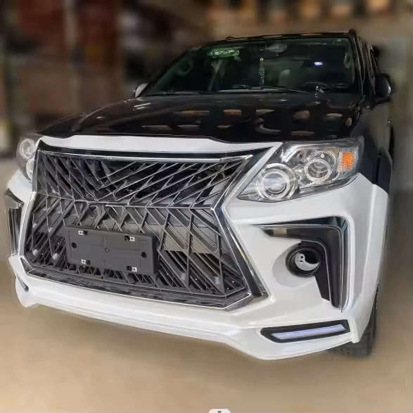 

Body Kit Car Bumpers for Toyota Fortuner 2012- 2015 Upgrade to Lx Facelift