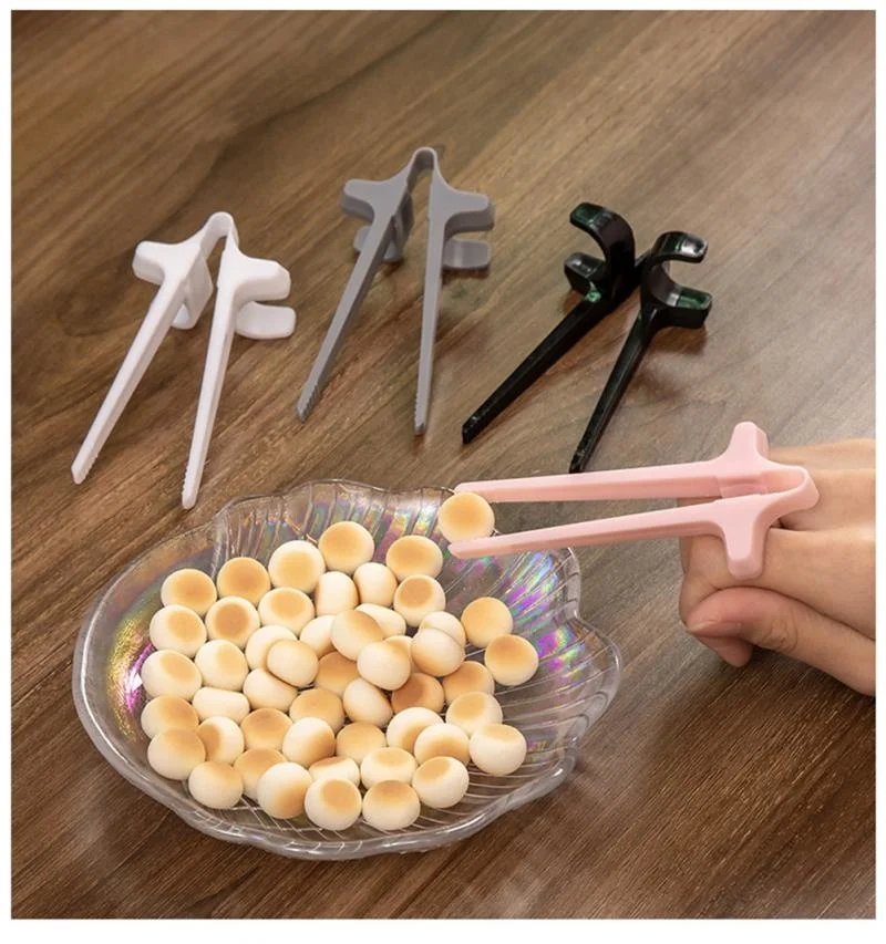 Finger Chopsticks For Gamers Snack Clips Gaming Finger SleevesGame Controllers Reusable Food Tweezers Finger Tongs Lazy Clip