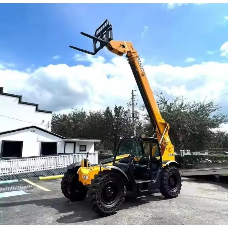 Customized Factory Telescopic Handler 4 Ton 4000kg 7m -18m Telescopic Forklift Telehandler With A/C Cab