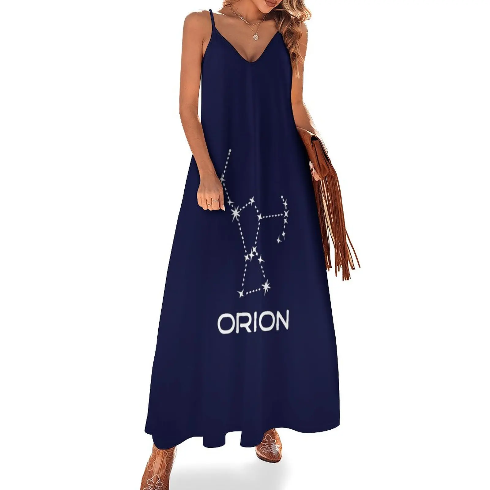 Orion-constellation Sleeveless Dress clothes for women dresses korean style Women's skirt