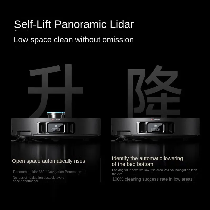 Dreame X40 Pro Ultra LiDAR Custom Elevated Edition, Global Universal Cleaning Robot Cleaning and Dragging Integration, Automatic