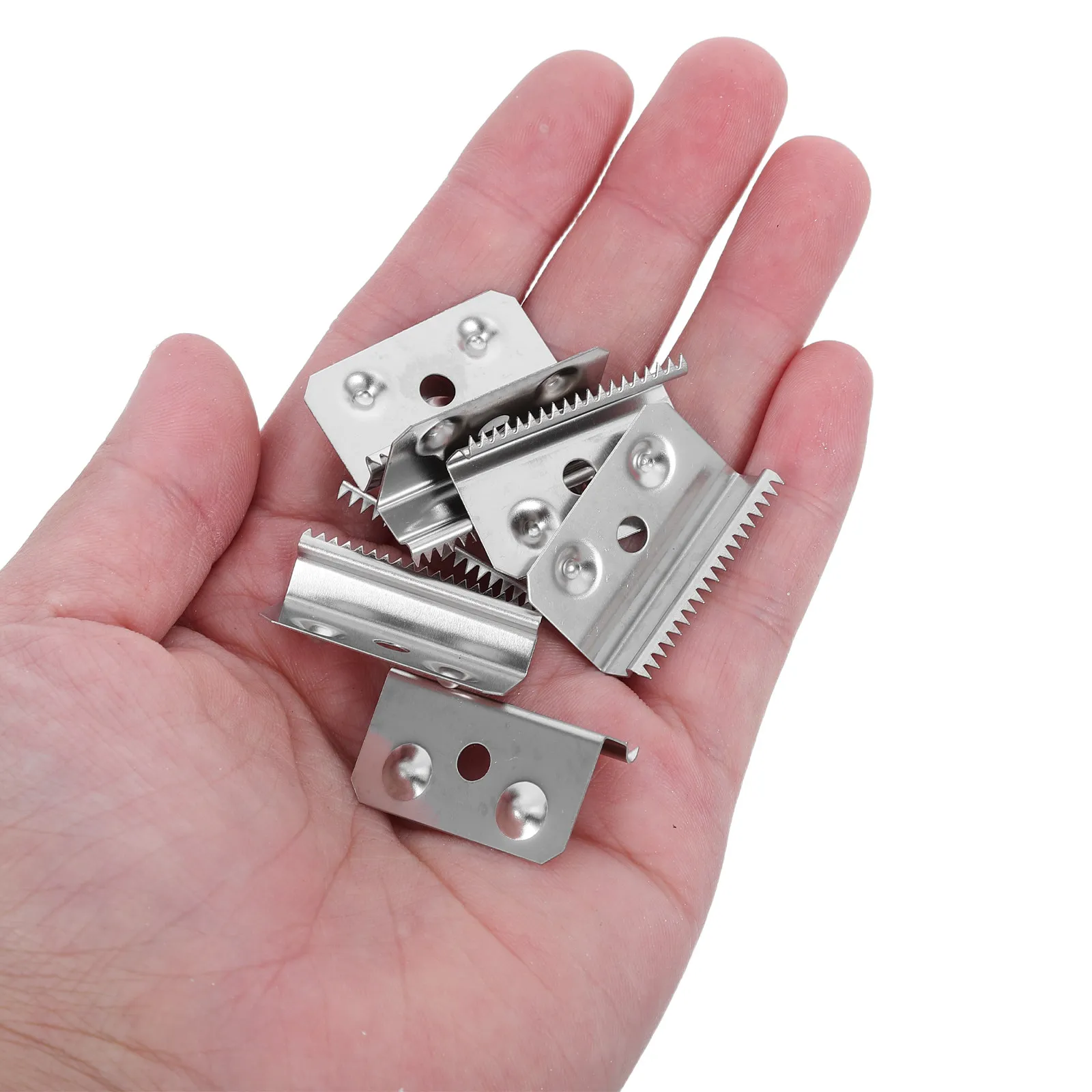 10Pcs Tape Dispenser Replacement Blades 28Mm Sharp Serrated Stainless Steel Desktop Office Tape Cutter Parts Precision Fit