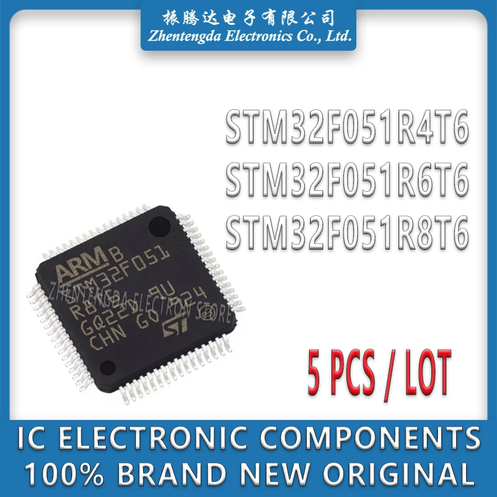 

STM32F051R4T6 STM32F051R6T6 STM32F051R8T6 STM32F051R4 STM32F051R6 STM32F051R8 STM32F051 STM IC MCU Chip LQFP-64