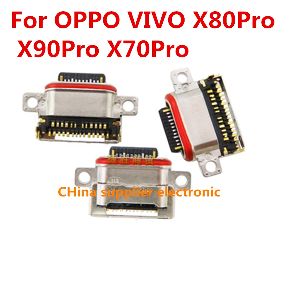 5pcs-100pcs For OPPO VIVO X70 / X70 Pro / X80 Pro X90 Pro USB Charging Connector Plug Dock Socket Port