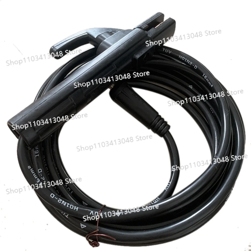 

New 5M Welding Accessories for Welding Electrode Holder 200Amp Manual Arc Welding 10-25mm Connector and Lead Cable