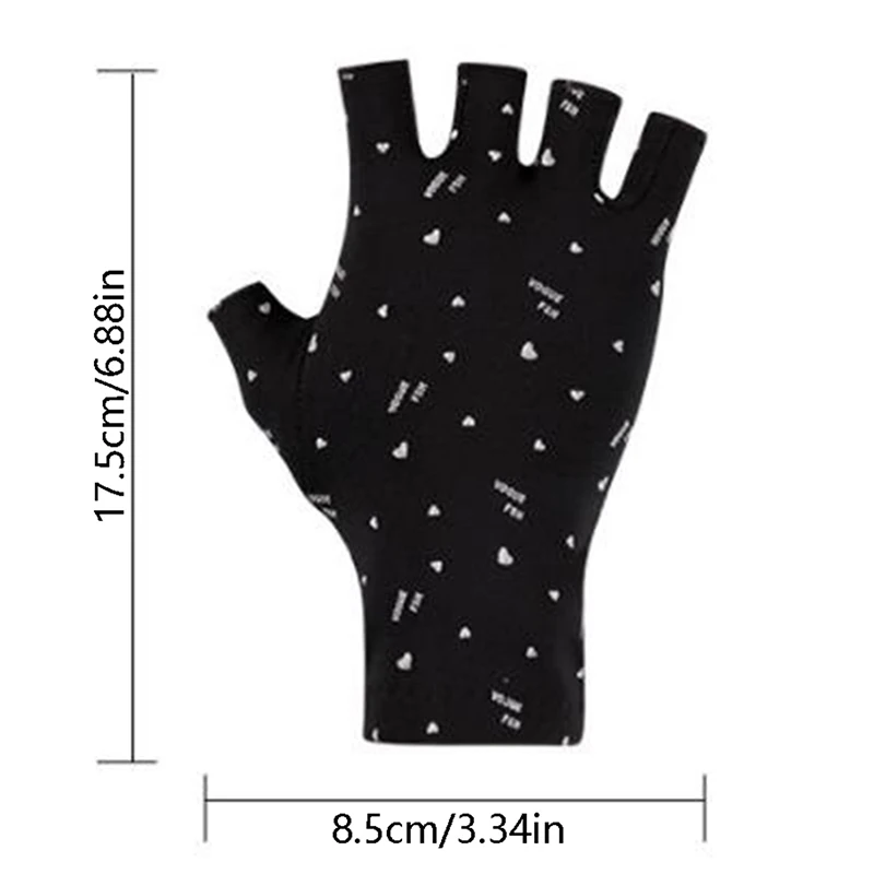 1Pair Nail Art Glove UV Protection Glove Anti UV Radiation Protection Gloves Protecter For Nail Art Gel UV LED Lamp Tool