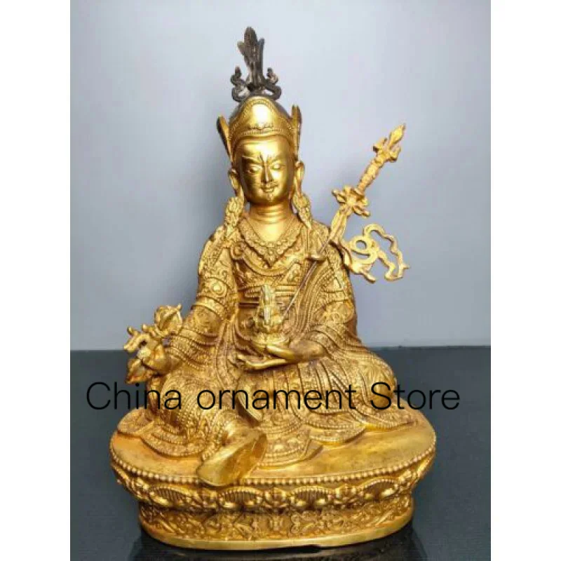 

Orgyen Menla Guru Padmasambhava Rinpoche Buddha Statue King Kong Monk Blessing