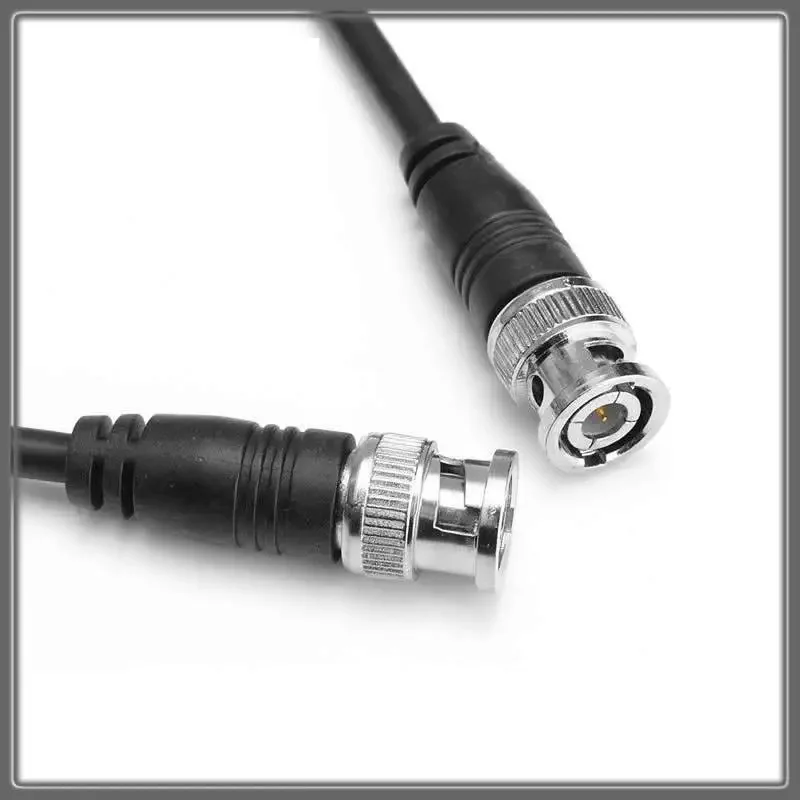 สายเคเบิล BNC ตัวผู้ขยาย RG59ยาว0.5ม. สำหรับกล้อง CCTV 1.6FT วิดีโอลีดจัมเปอร์