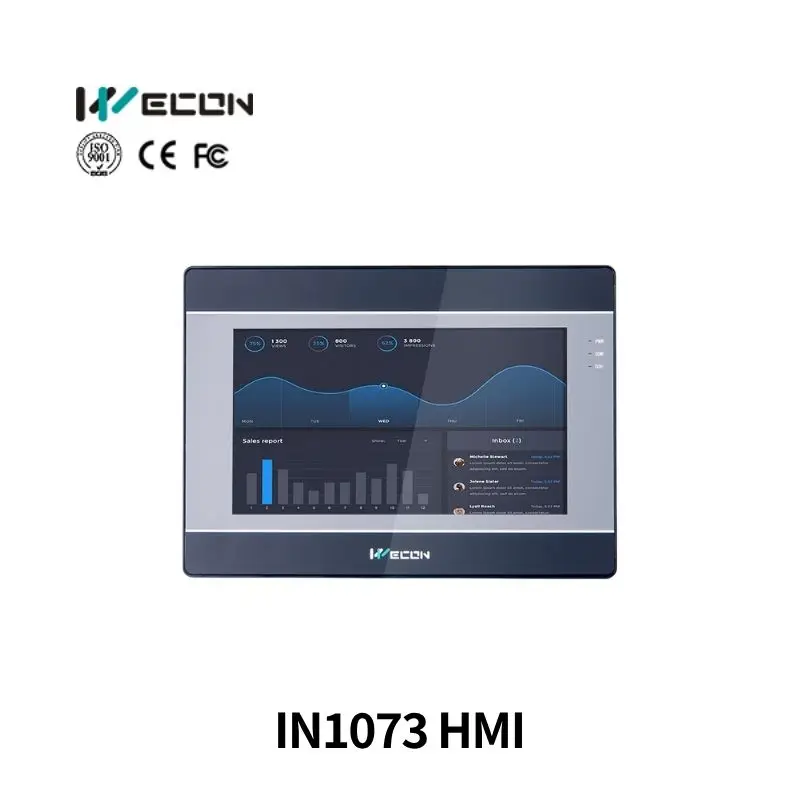 مجموعة المنتج Wecon 2* IN1073 HMI + LX5V-1412MT-AN PLC + LX3V-1412MT-A PLC #2