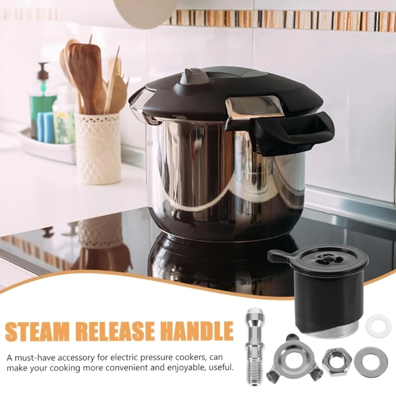 Steam Release Handle Pressure Cooker Steam Valves Kitchen Pressure Cooker Valves Dropship