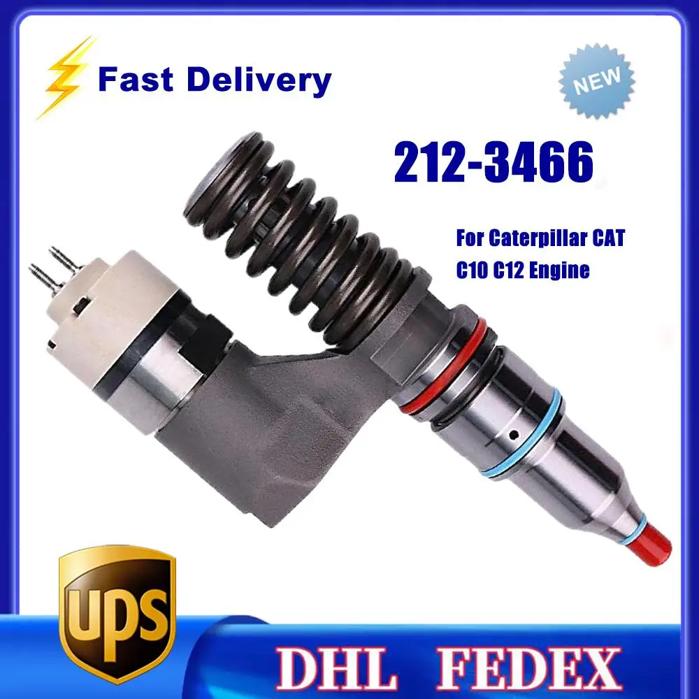 

Fuel Injector 212-3466 10R-0968 For Caterpillar CAT C10 C12 Engine 10R-0968