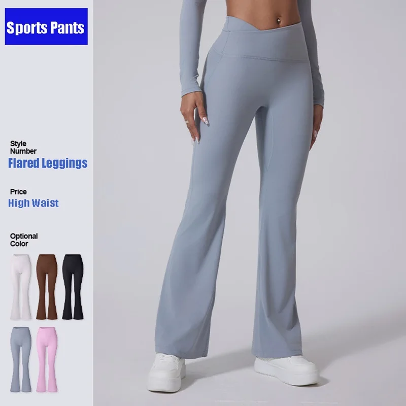 

Серые спортивные леггинсы Cloud Hide размера плюс, длинные расклешенные брюки для йоги, женские брюки для бега в тренажерном зале и фитнесе, тренировочные колготки с высокой талией