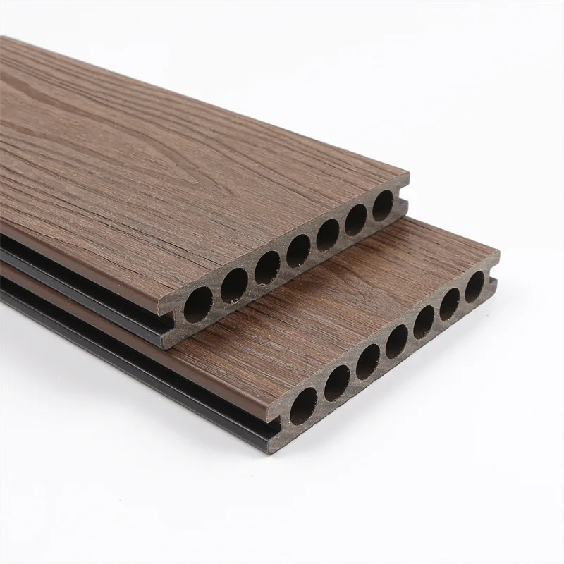 Wood Plastic Composite Decking Solid Floor Outdoor Decking Flooring WPC Wood Decking