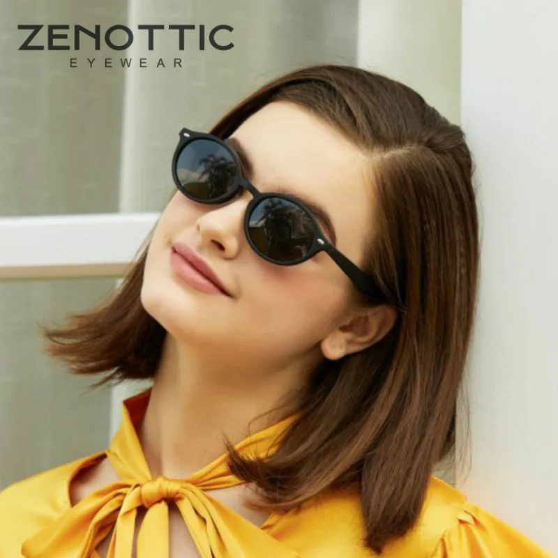 ZENOTTIC gafas de sol polarizadas de tendencia Simple hombres mujeres moda Uv400 gafas de sol gafas de conducción mujeres