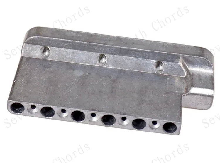 6 String Zinc-alloy Tremolo Bridge Block Base for Electric Guitar Replacement parts