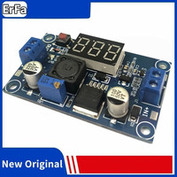 LM2596 DC DC Step Down Converter Voltage Regulator LED Display Voltmeter 4.0~40 to 1.3-37V Adjustable Power Supply Module