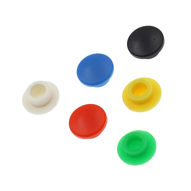 100 قطعة A29 غطاء مفاتيح مستدير، متوافق مع أغطية مفاتيح اللمس برأس مستدير 6*6، القطر الداخلي 3.1 مم، القطر الخارجي 8 مم