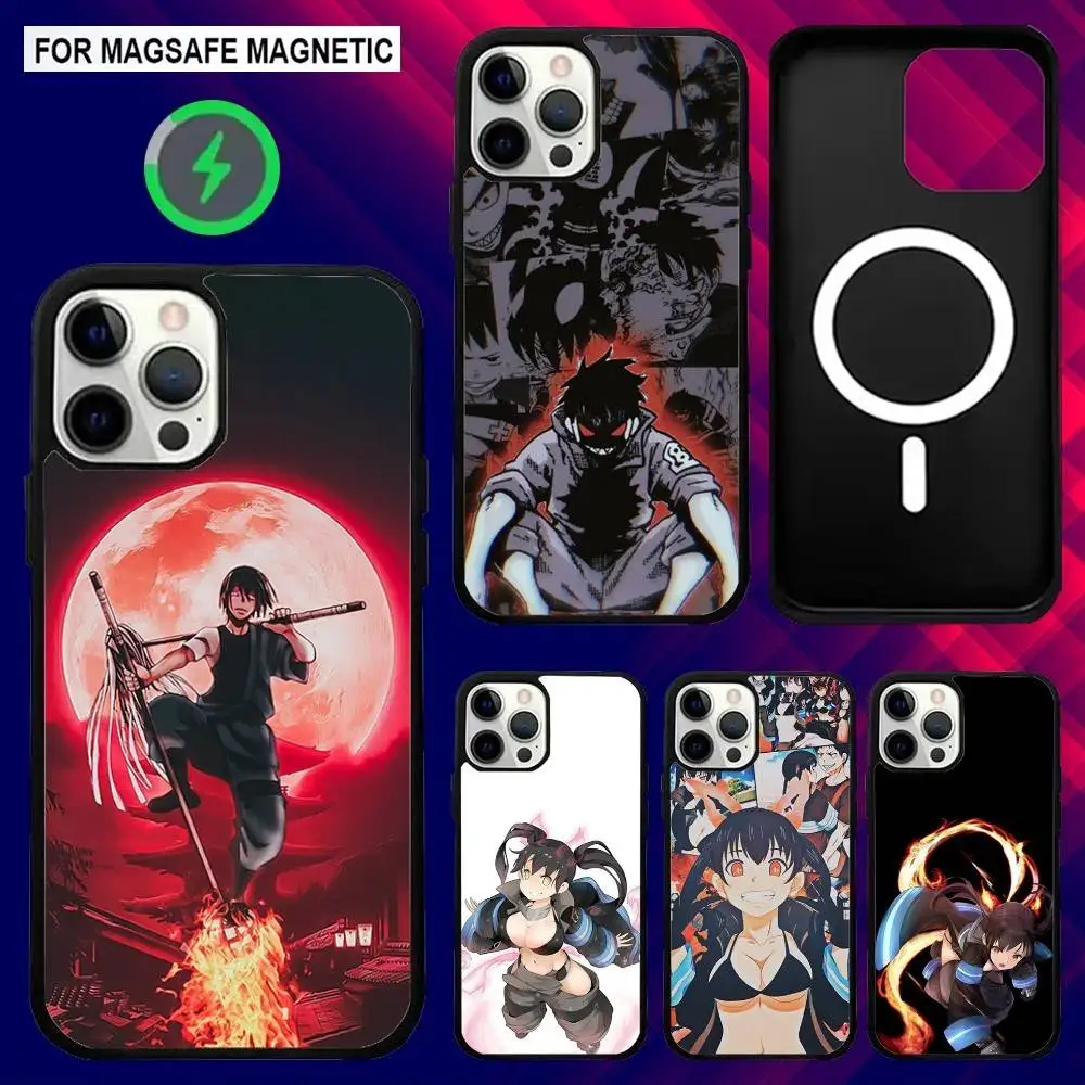 

F-Fire F-Force Anime Phone Case For iPhone 16e,16,15,14,13,12,11,Plus,Pro,Max,Mini Magsafe Magnetic Wireless Charging
