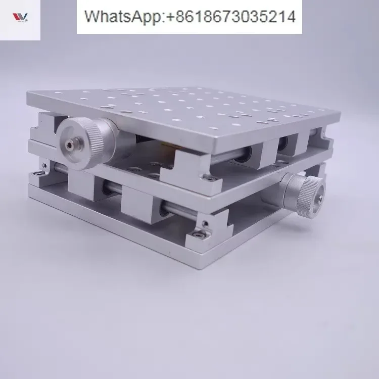 Laser marking machine 2D table XY mobile platform, laboratory cross table manual displacement stage