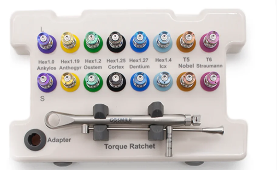 【2026】Dental Universal  Prosthetic Kit Torque Wrench