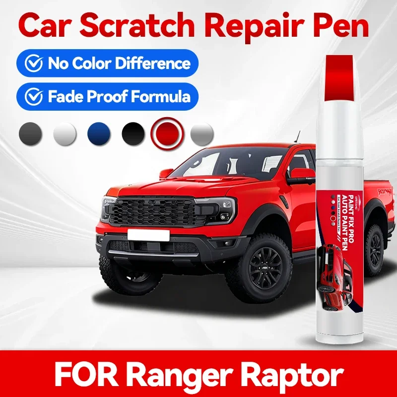 

Ручка-корректор для ремонта лакокрасочного покрытия Ford Ranger Raptor 1990-2026, средство для удаления царапин, аксессуары для авто, черный цвет