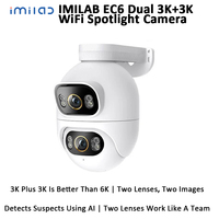 IMILAB EC6 Dual 3K+3K WiFi Home Security 360 Coverage Surveillance Outdoor Camera Recording Motion-Activated Spotlight Camera