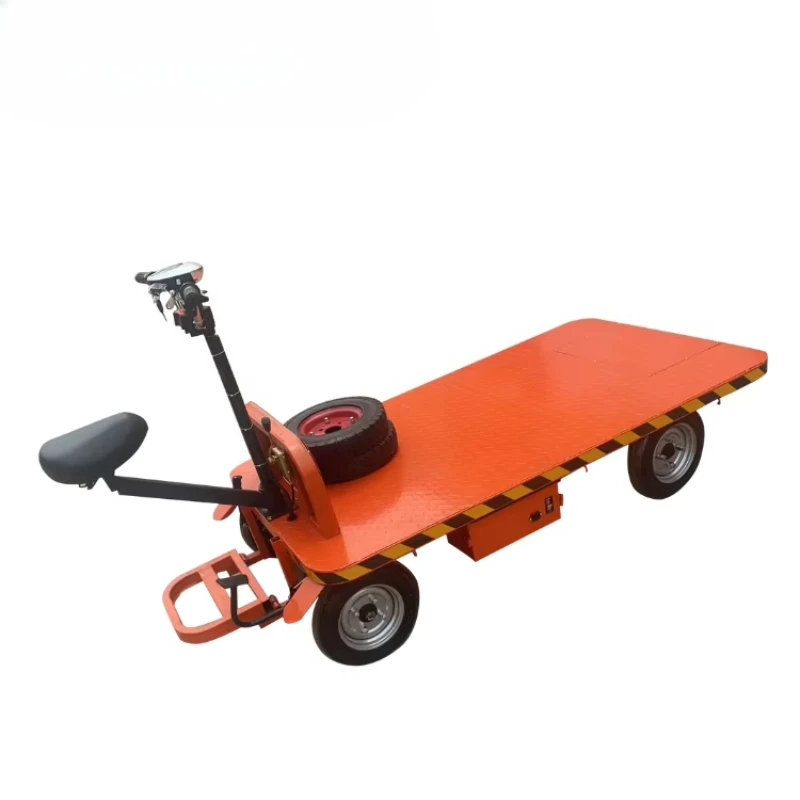 

1000 kg sturdy electric trolley warehouse four-wheel electric trolley