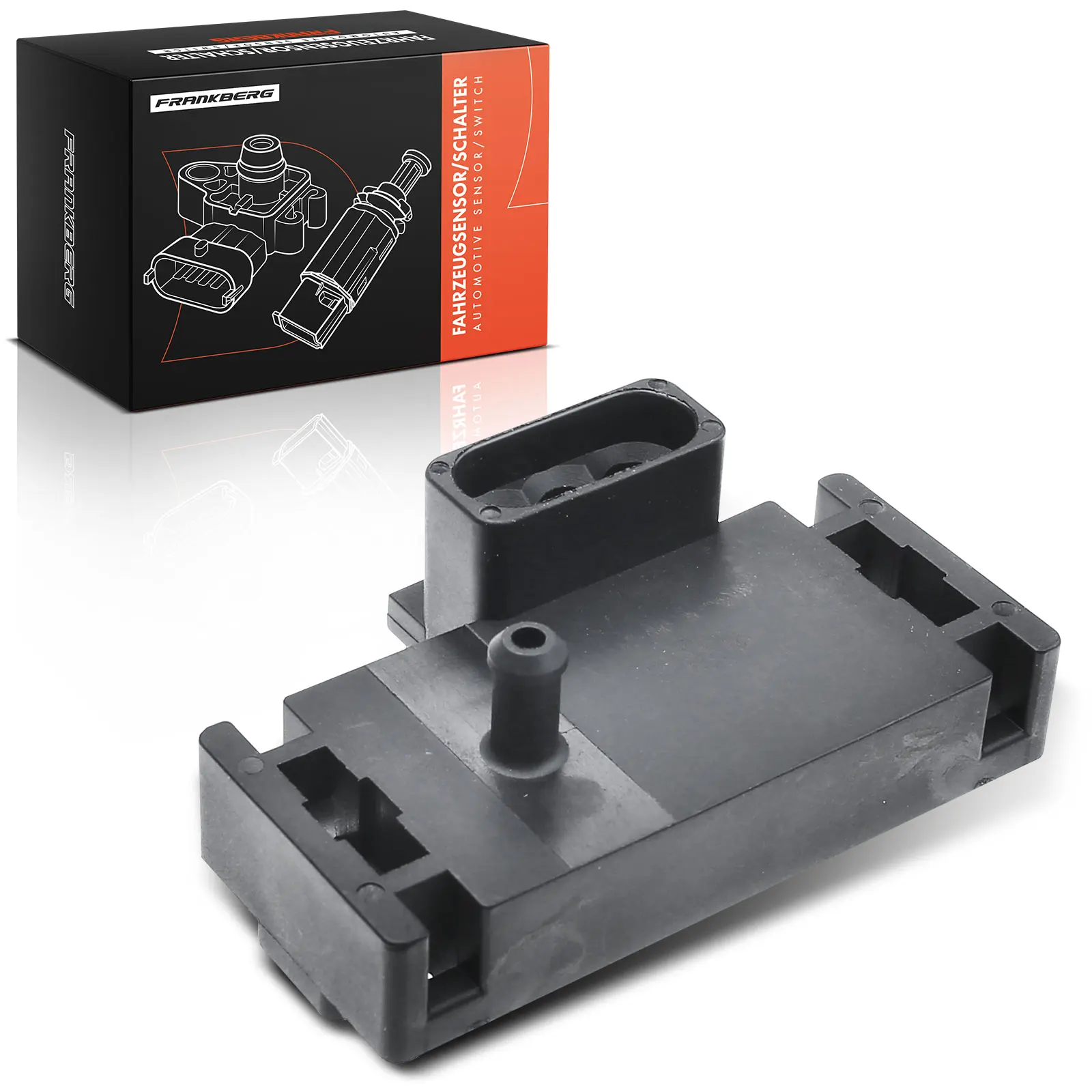 Frankberg 1x Sensor Inlaatpijp Druk voor Opel Movano Volvo 740 760 Renault 21 25 2.0L 2.3L 2.5L 2.8L 1238572