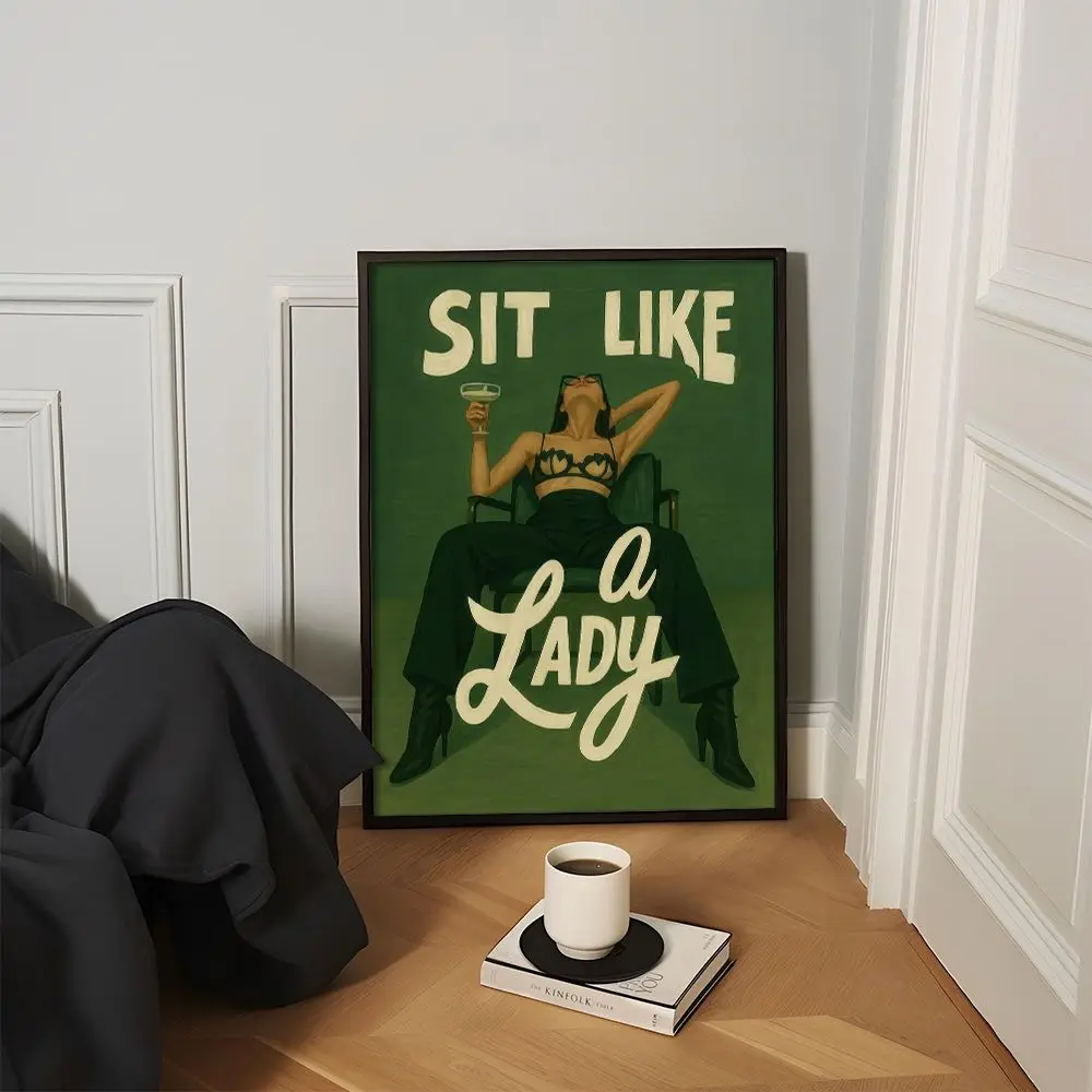 1 Bold Feminist Themed Home Decor Poster Empowering Women with Wall Art Prints
