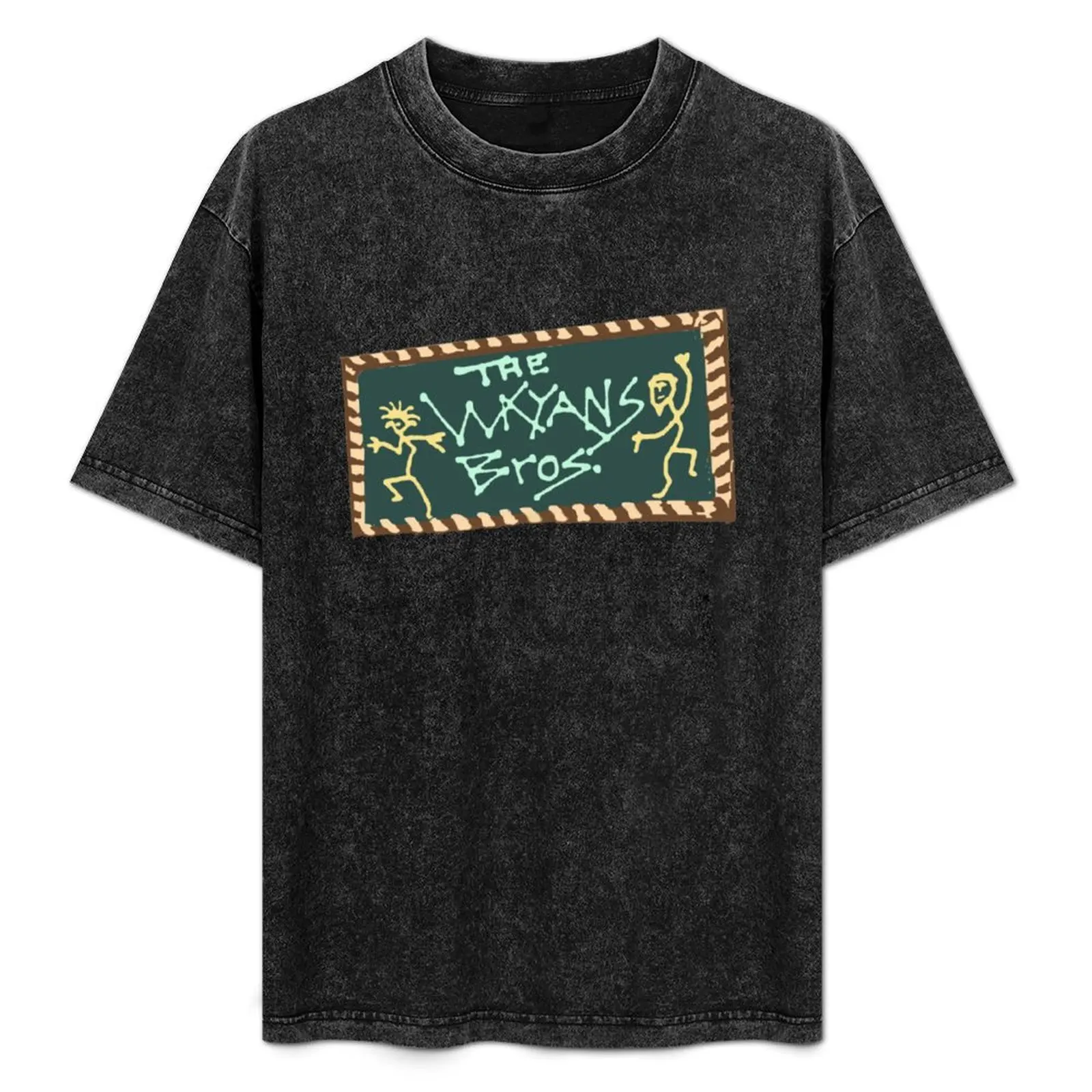 The Wayans Bros. Logo Classic T-Shirt Anti-Fade Casual Tee Shirt