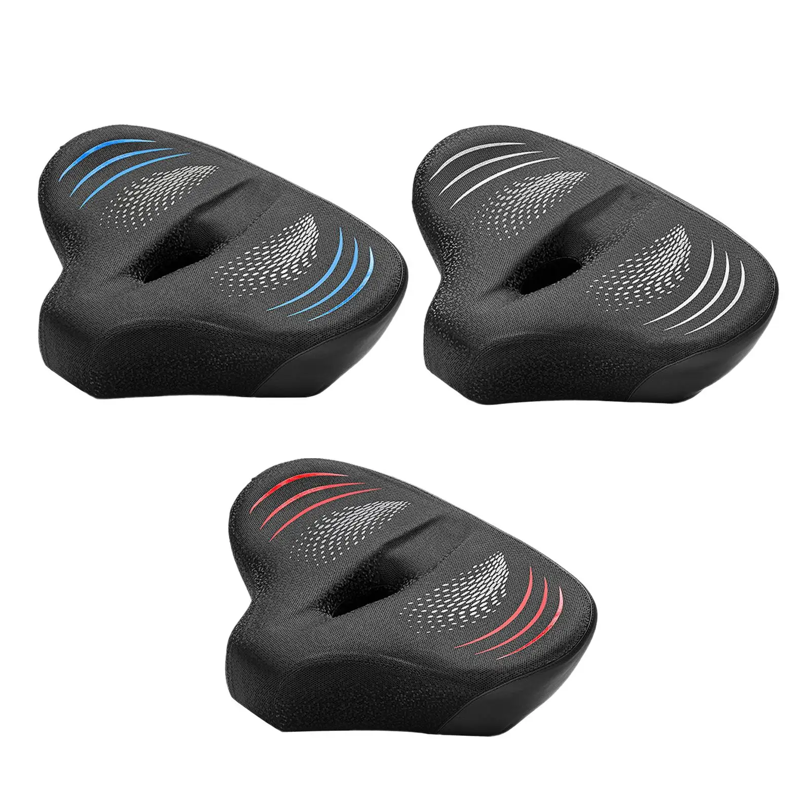 Bike Seat Wide Enlarged and Thickened Riding Shock Absorbing Universal Road Bike Bike Saddle Seat Comfort Bicycle Seat Cushion