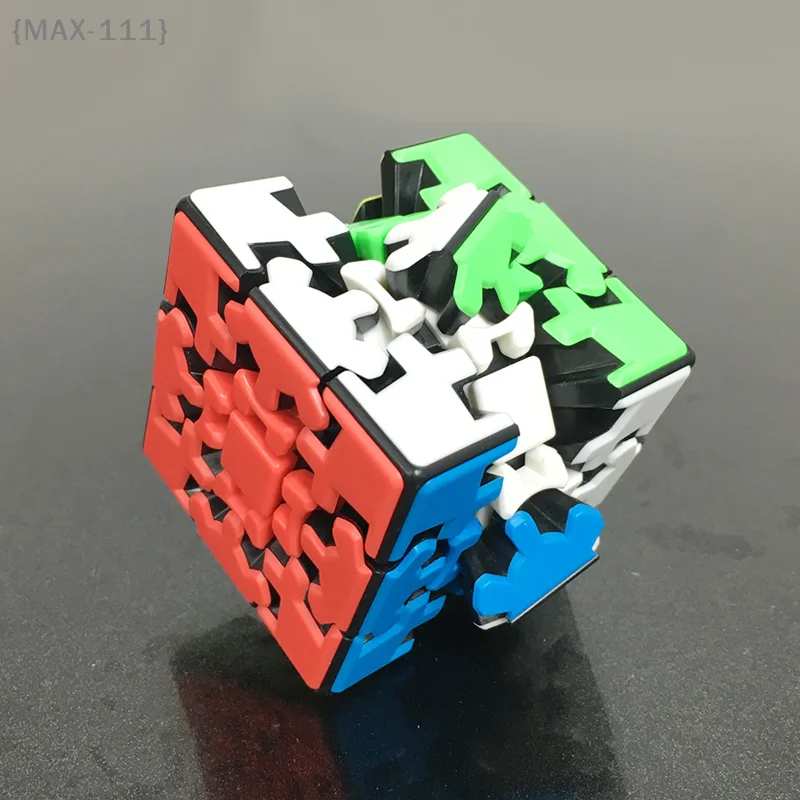 

【F2-MAX111】3x3 Gear Cube Original Stickerless Smooth and Gear Mechanism Perfect Puzzle