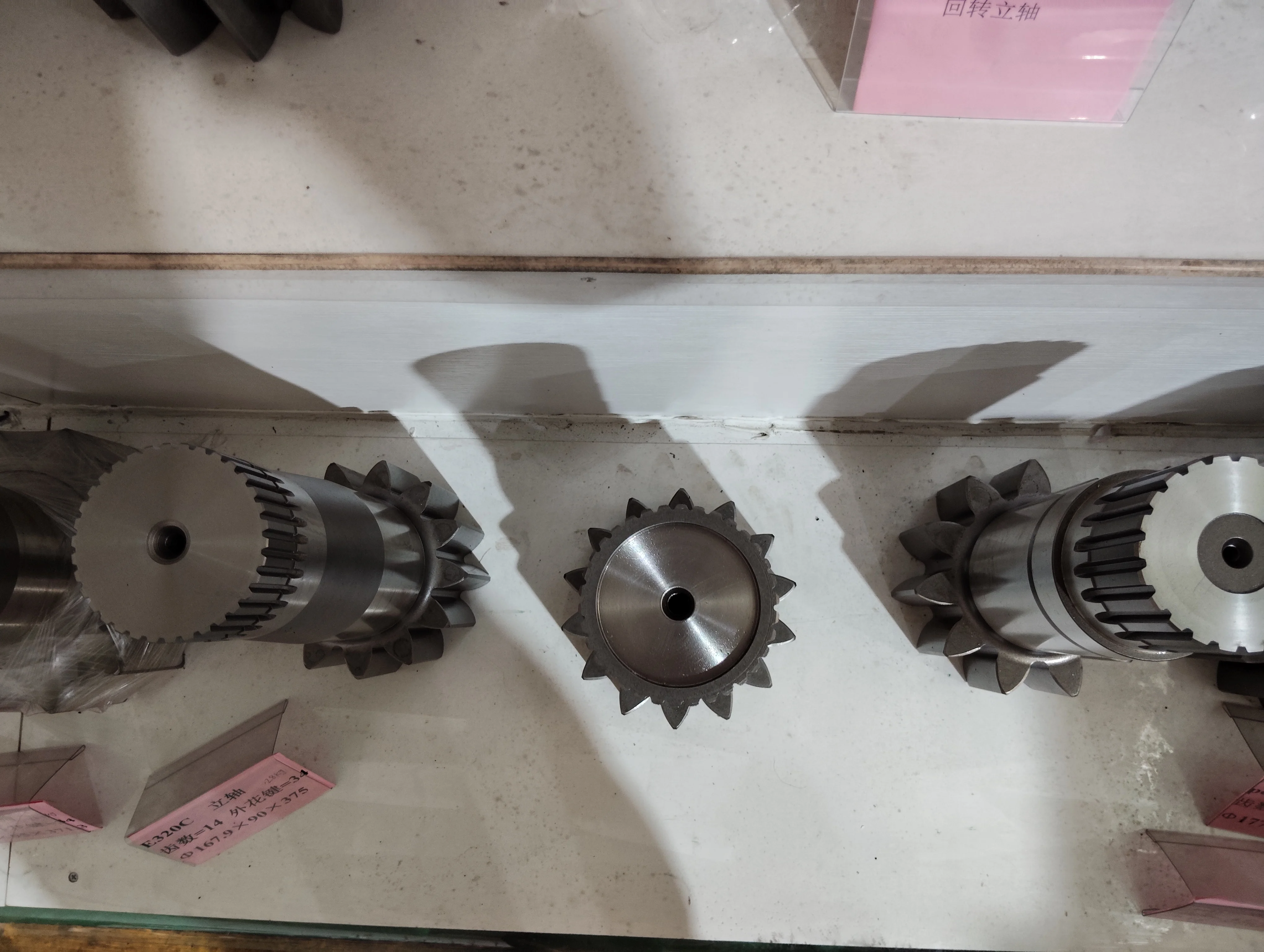 HOT Excavator Spare Parts E320C 148-4636 Excavator Swing Gear Shaft Pinion Drive Shafts
