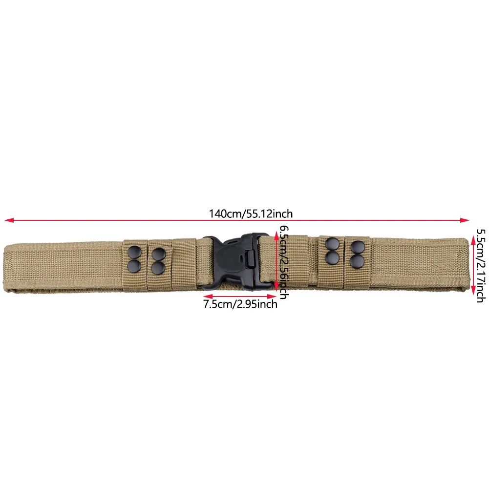 1 قطعة 140 سنتيمتر الإفراج السريع التكتيكية حزام القتالية نمط أحزمة موضة الرجال قماش أحزمة رجل الصيد في الهواء الطلق التمويه #1